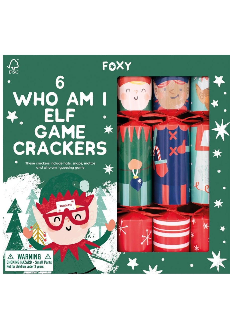 Heart & Soul Multi Colour Elf  Who Am I 12in Cracker