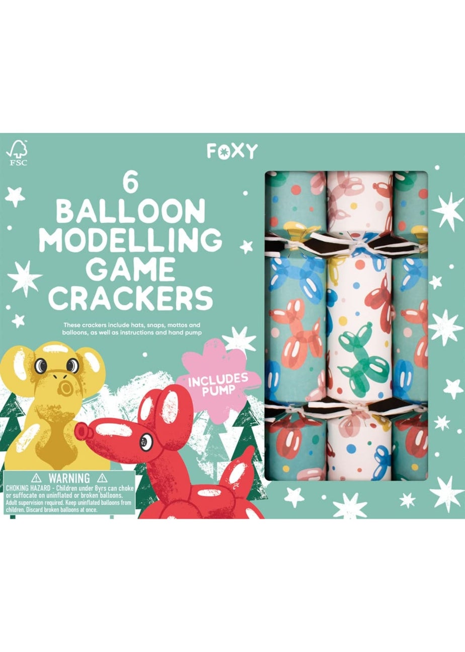 Heart & Soul Multi Colour Balloon Modelling 12in Cracker