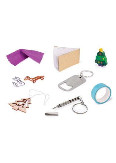 Heart & Soul Silver Snowflake 12in cracker