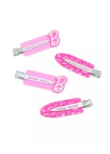 Barbie Hair Bundle Pink Headband Detangler & Creaseless Clips