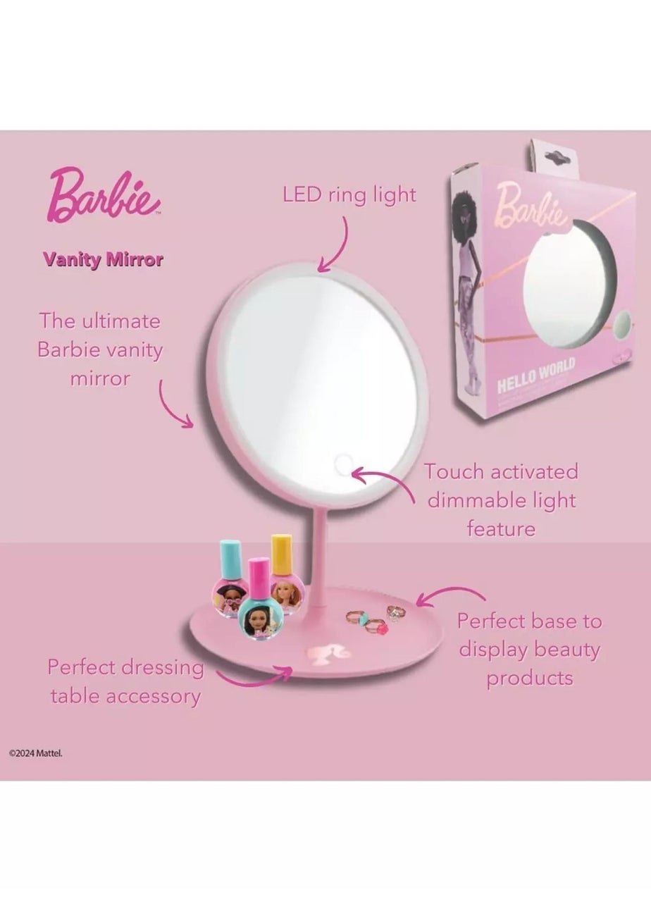 Barbie Pink Light Up Mirror