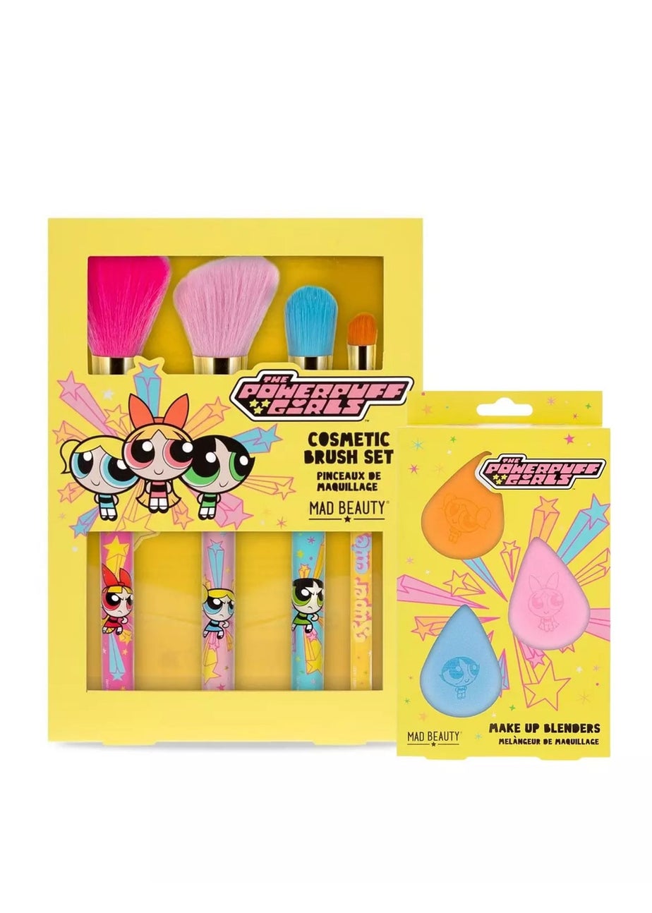 Powerpuff Girls Yellow Cosmetic Bundle Brushes Blenders