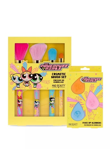 Powerpuff Girls Yellow Cosmetic Bundle Brushes Blenders