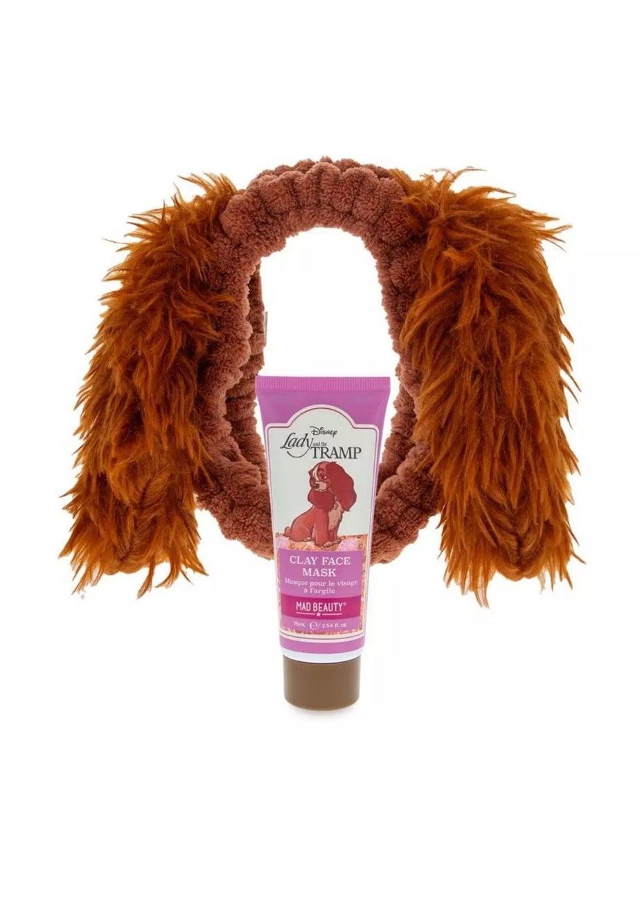 Lady & The Tramp Brown Mud Mask Headband Duo & With Lip Balms