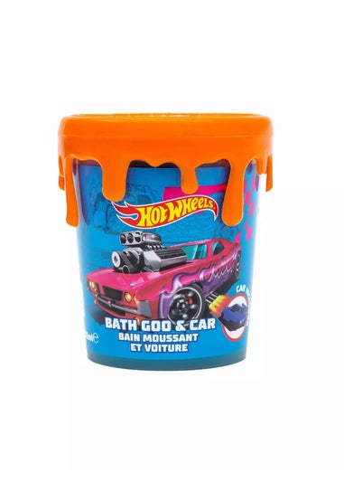 Hot Wheels Blue Bubble Bath & Bath Goo Set