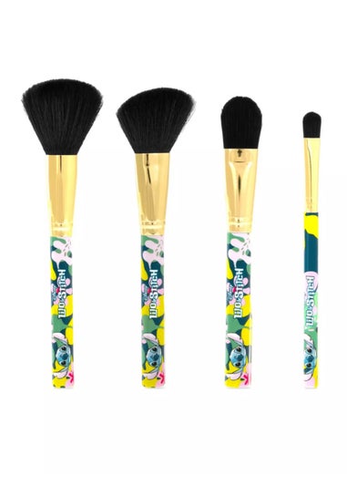 Disney Stitch Blue Cosmetic Brush & Beauty Blender Set