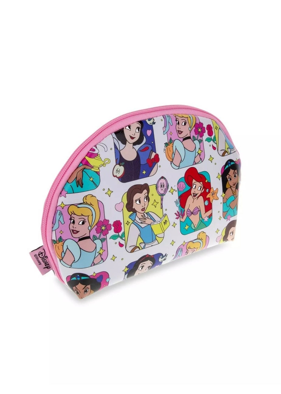 Disney Princess Pale Pink Lip Oils With Cosmetic Brushes & Pouch Set