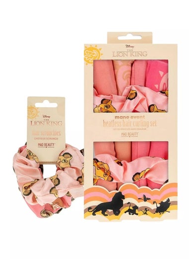 Lion King Pale Pink Heatless Curls & Scrunchie Set
