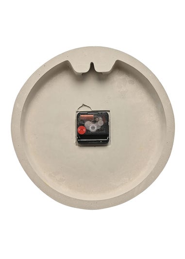 Interval Cement Grey Wall Clock 28cm