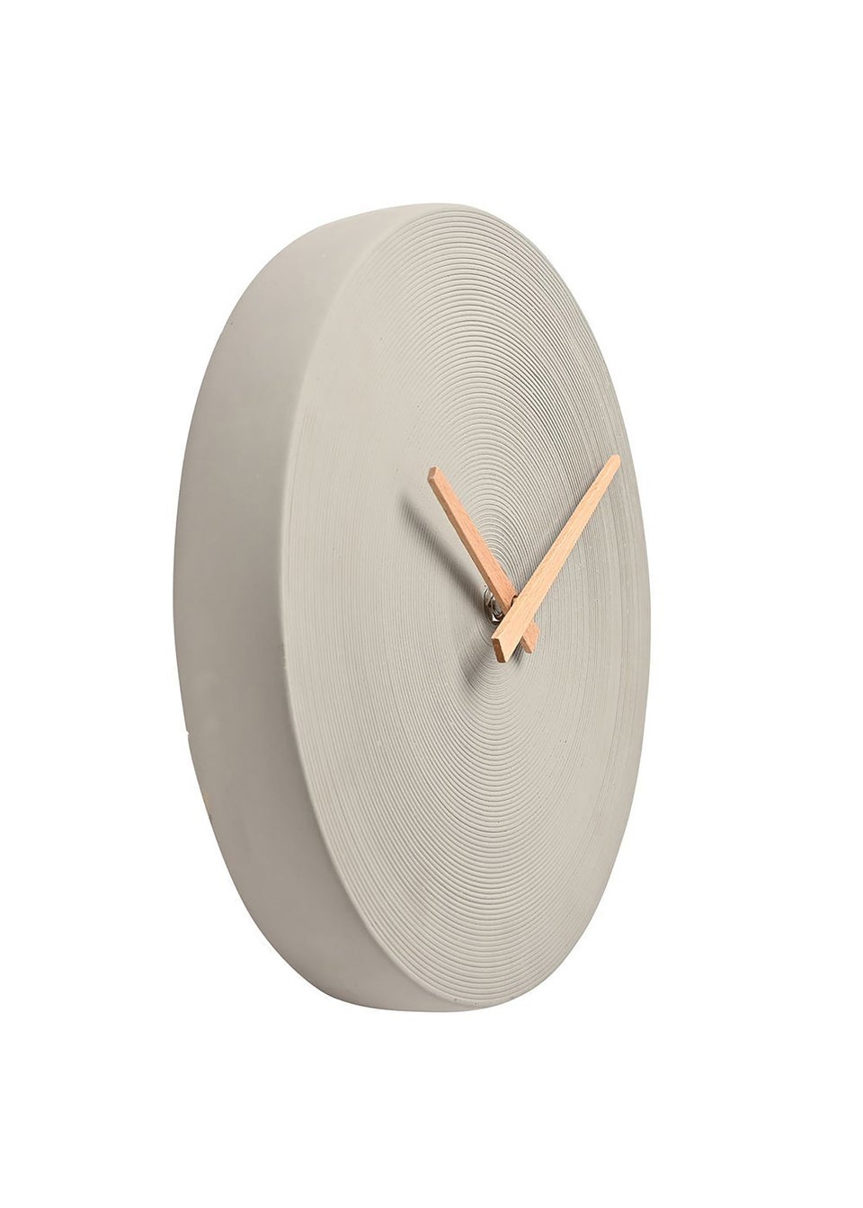 Interval Cement Grey Wall Clock 28cm