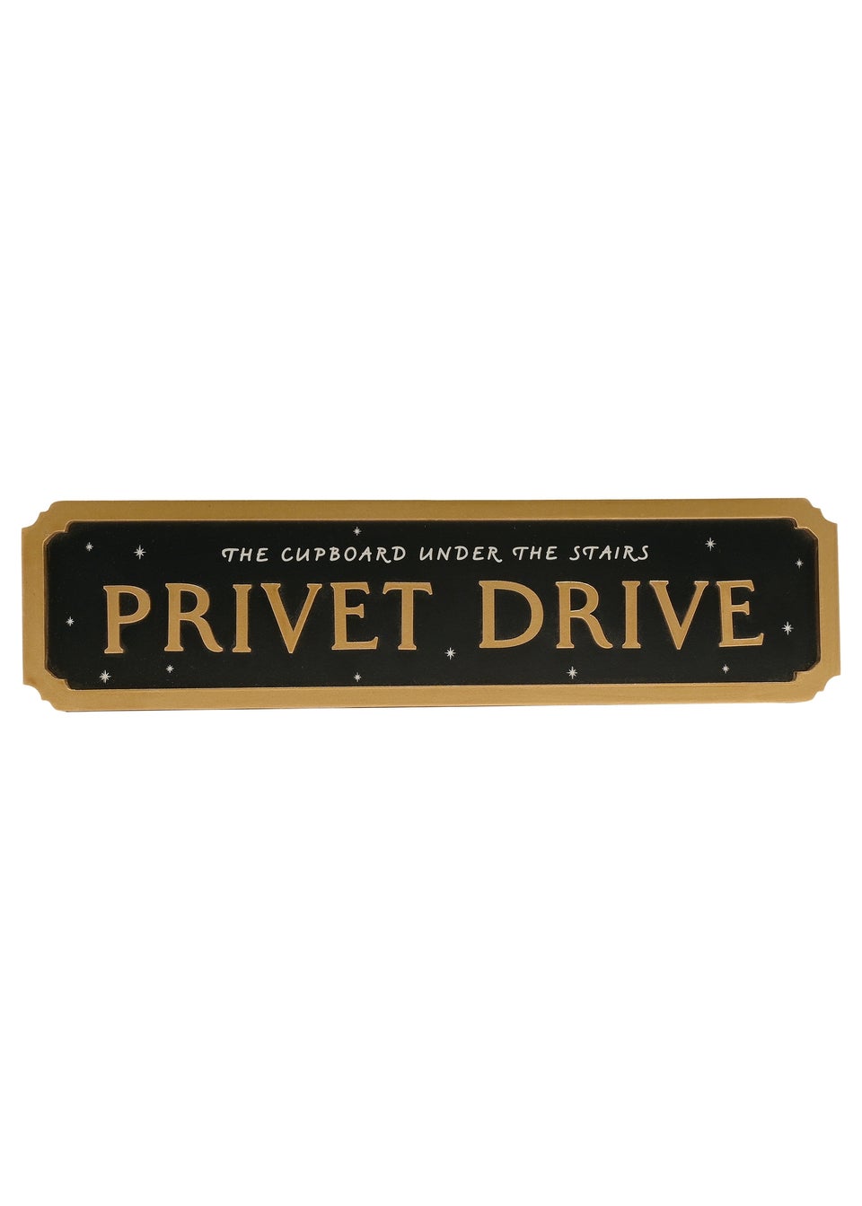 Harry Potter Warner Bros Alumni Black Street Sign Privet Drive