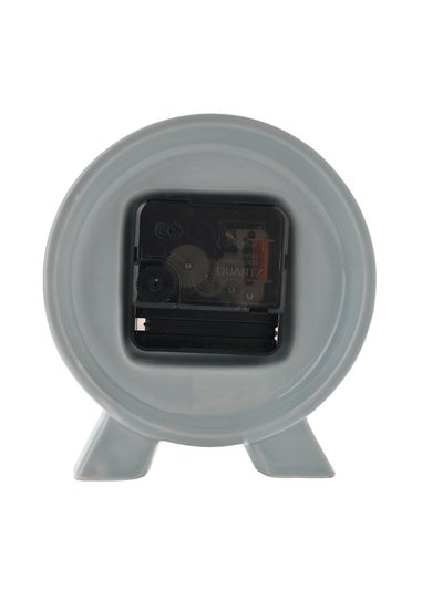 Interval Ceramic Mantle Clock Ocean Blue