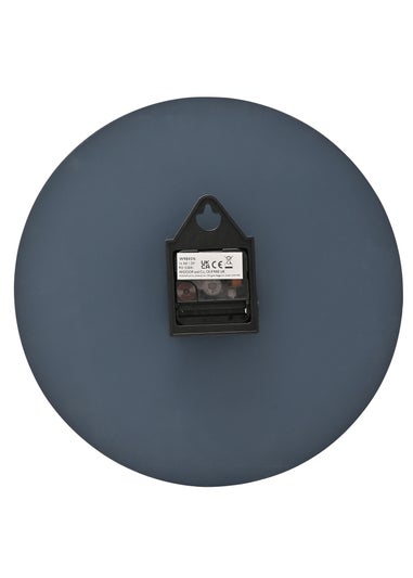 Interval Minimalist Navy Wall Clock 30cm