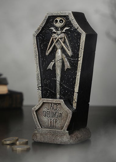 Disney Nightmare Before Christmas Black Coffin Money Box