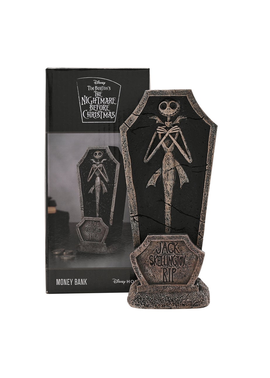 Disney Nightmare Before Christmas Black Coffin Money Box