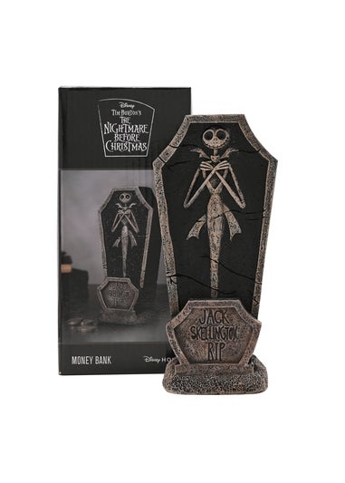 Disney Nightmare Before Christmas Black Coffin Money Box