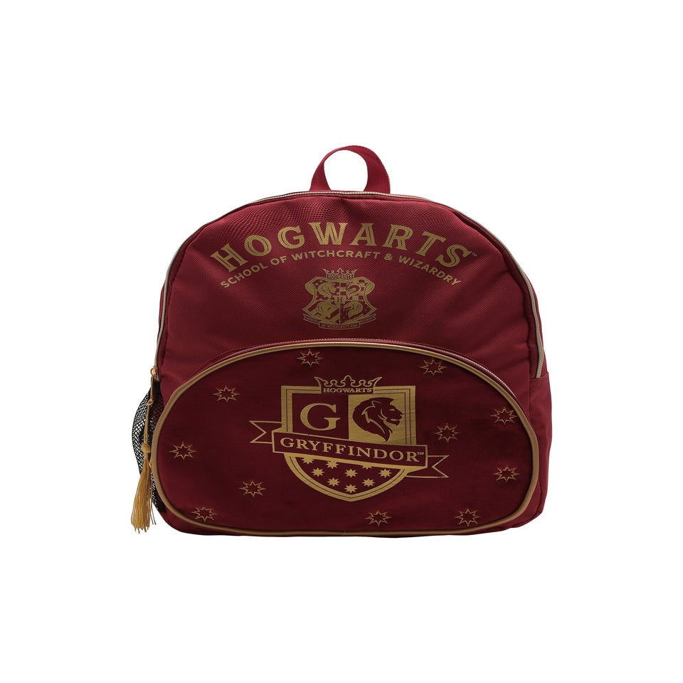 Harry Potter Warner Bros Alumni Red Backpack Gryffindor