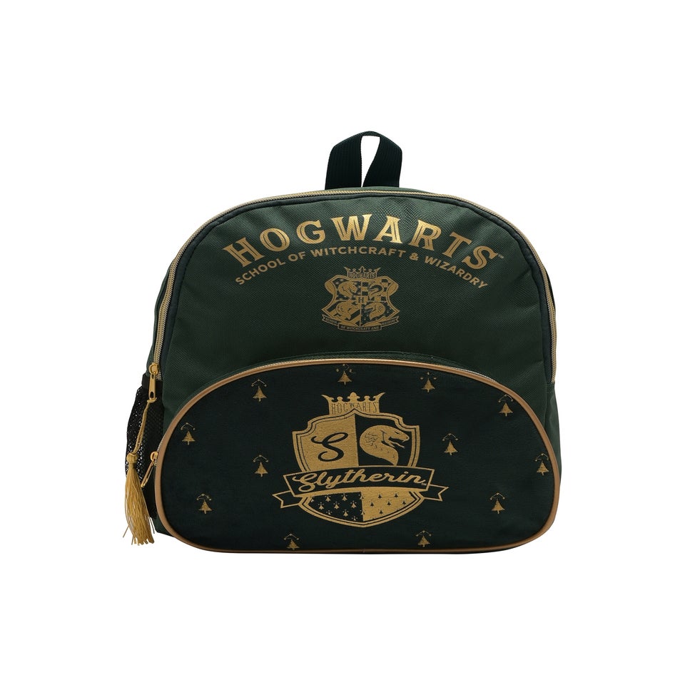 Harry Potter Warner Bros Alumni Green Backpack Slytherin