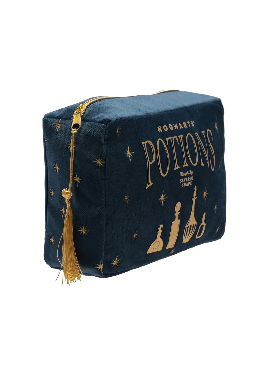 Harry Potter Warner Bros Alumni Blue Wash Bag Potions