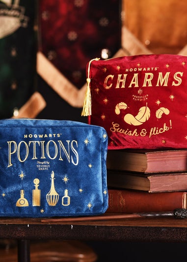 Harry Potter Warner Bros Alumni Blue Wash Bag Potions