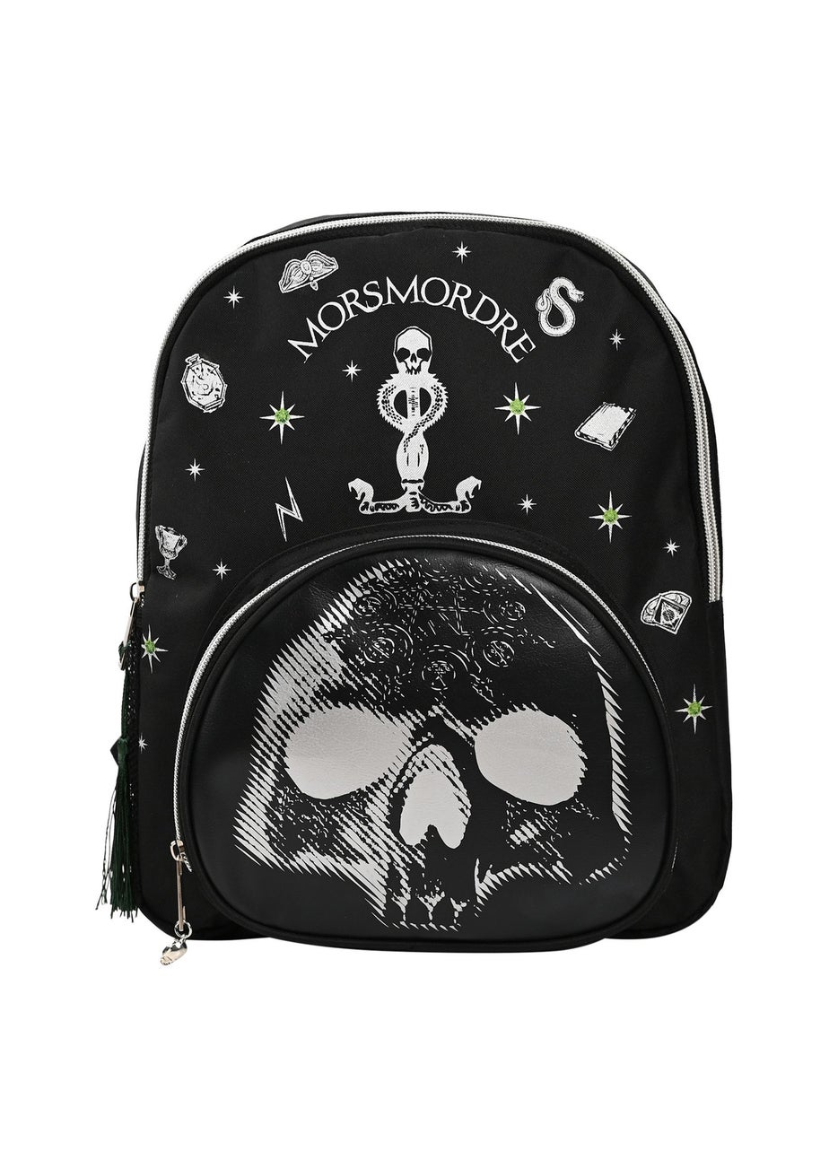 Harry Potter Warner Bros Dark Arts Black Backpack Morsmorde