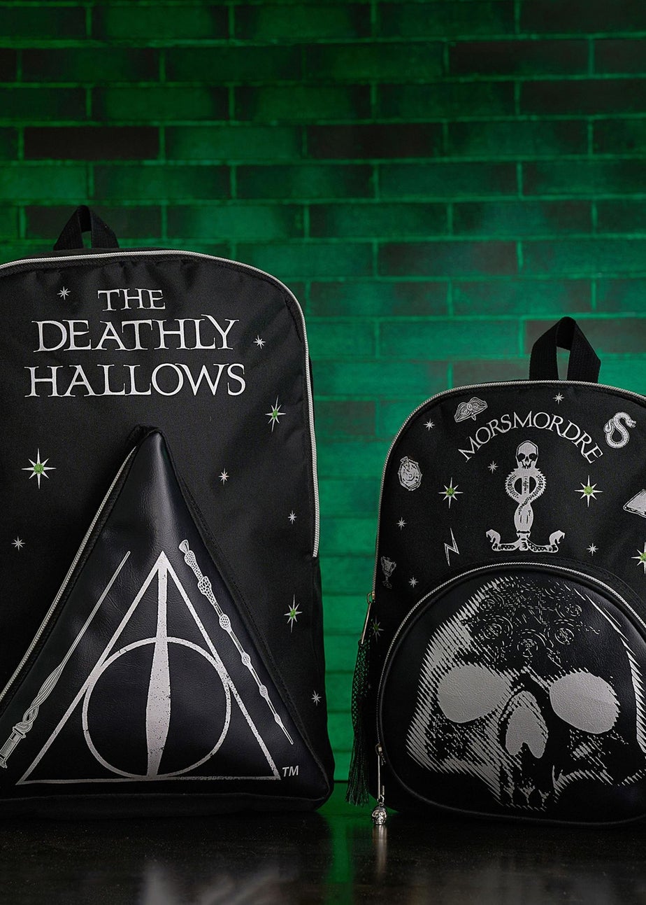 Harry Potter Warner Bros Dark Arts Black Backpack Morsmorde