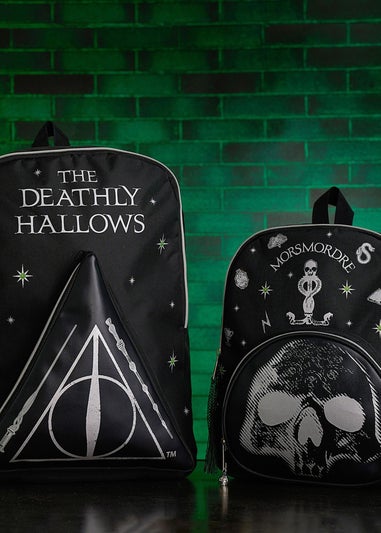 Harry Potter Warner Bros Dark Arts Black Backpack Morsmorde