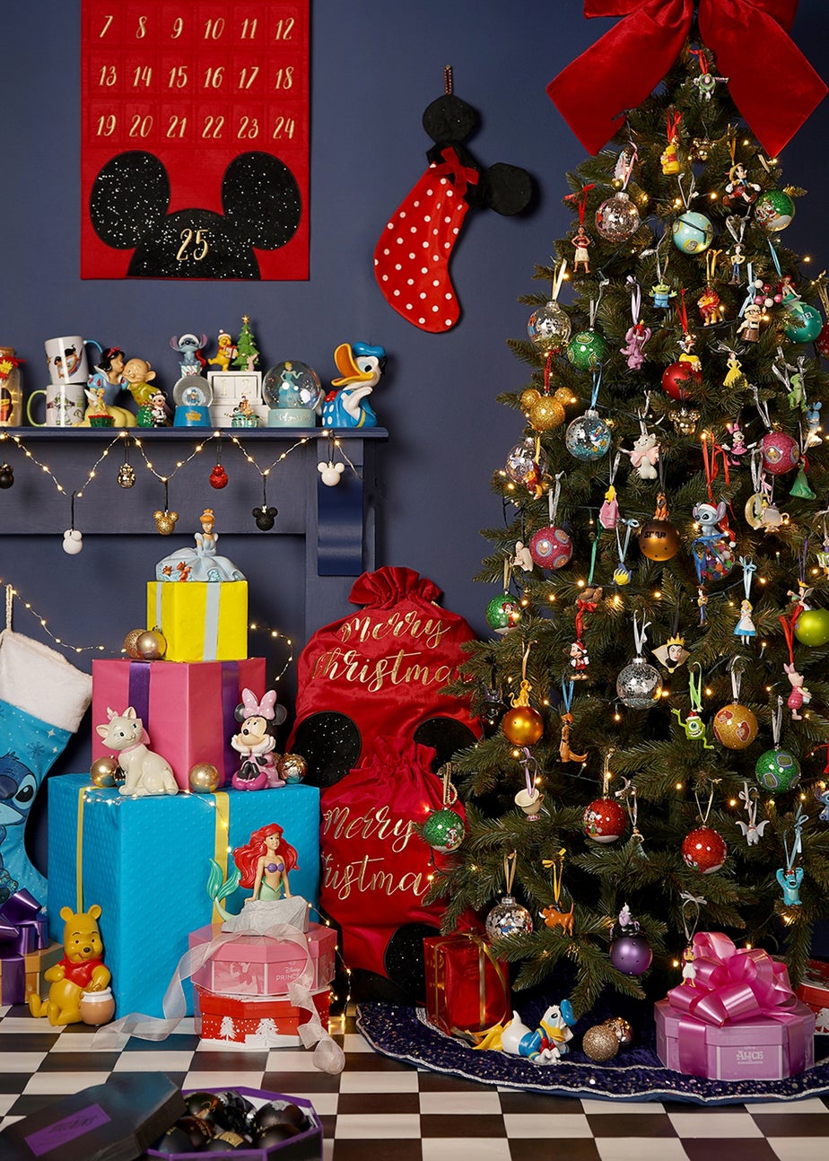 Disney Ursula On A Purple Glass Bauble