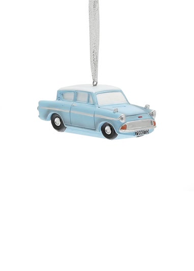 Harry Potter Warner Bros Blue Tree Decoration Flying Car