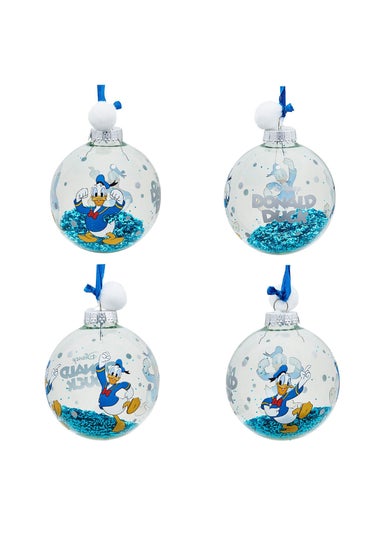 Disney Set Of 7 Multicoloured Baubles Mickey & Friends