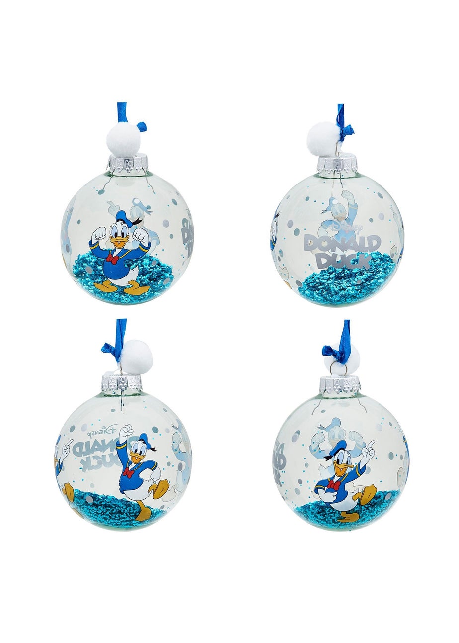 Disney Set Of 7 Multicoloured Baubles Mickey & Friends