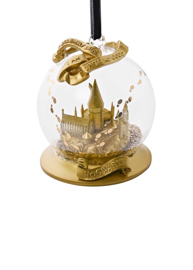 Harry Potter Warner Bros Alumni Gold LED Collectable Bauble Hogwarts