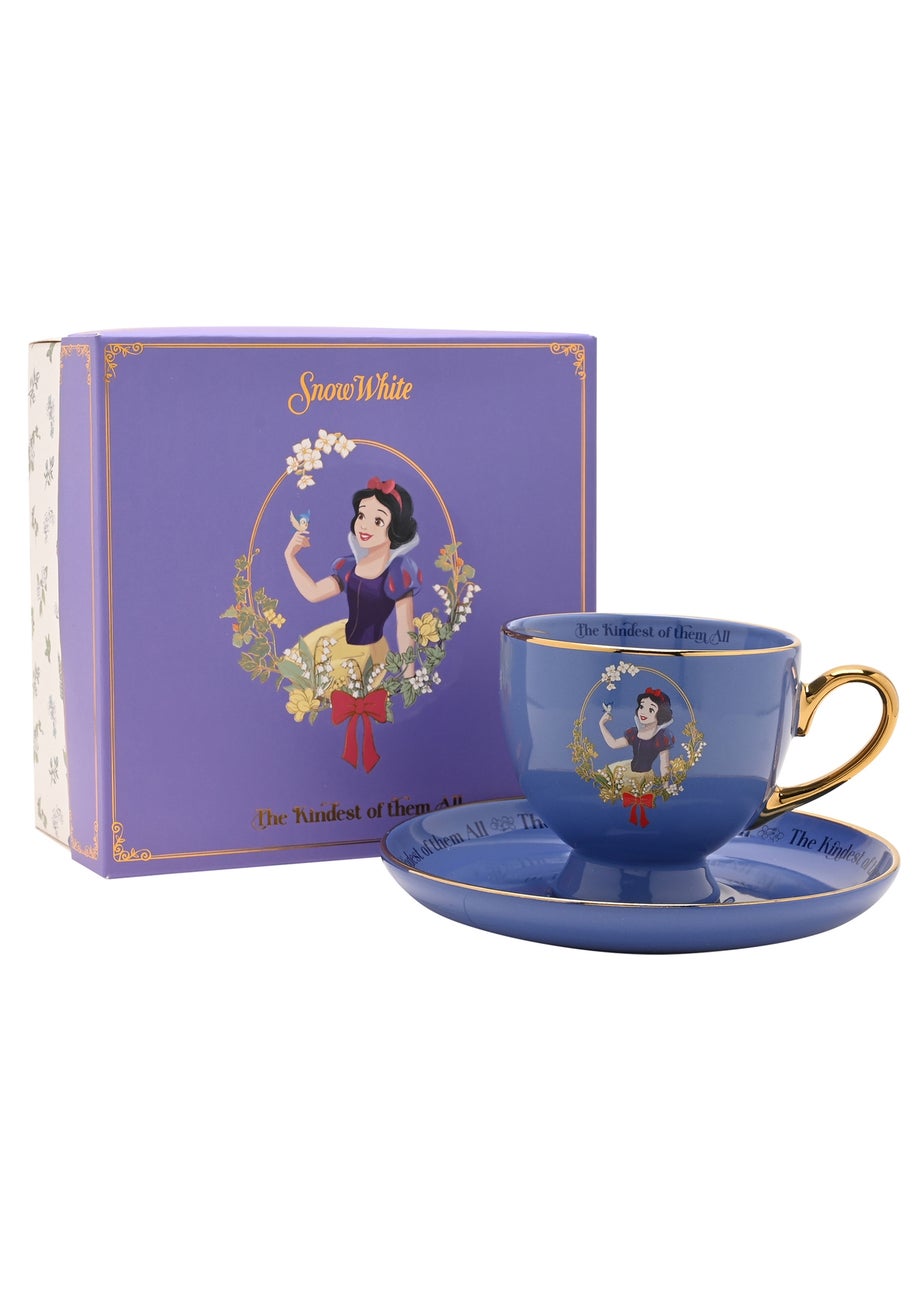 Disney Pastel Princess Purple Tea Cup & Saucer Snow White