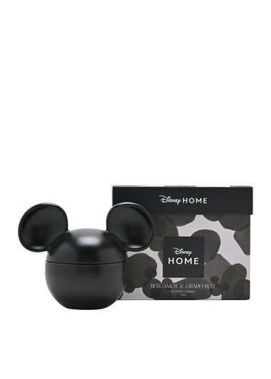 Disney Mickey Ceramic Vessel Fragranced Candle Black