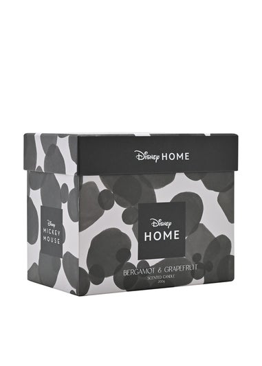 Disney Mickey Ceramic Vessel Fragranced Candle Black