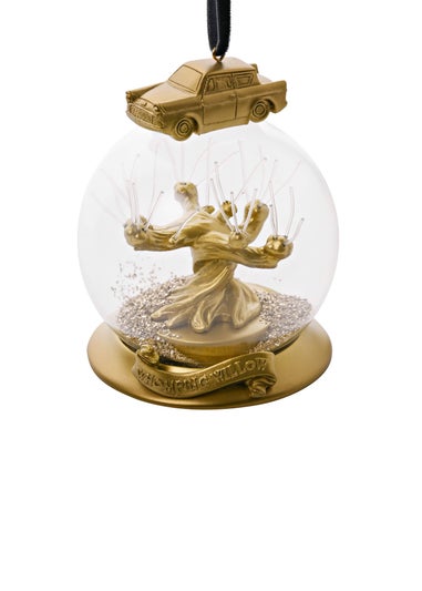 Harry Potter Warner Bros Alumni Gold LED Collectable Bauble Whomping Willow