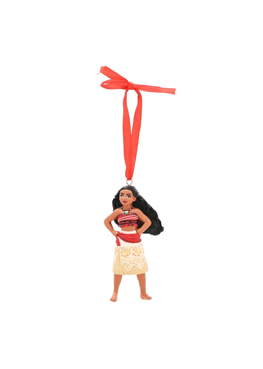 Disney Moana & Maui Set Of 2 Multicoloured Hanging Decorations