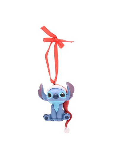 Disney Stitch & Angel Set Of 2 Multicoloured Hanging Decorations