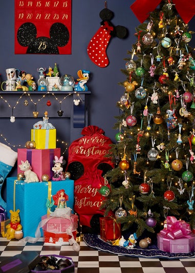 Disney Alice & Cheshire Cat Set Of 2 Multicoloured Hanging Decorations