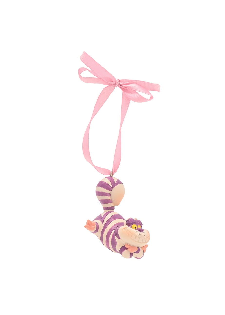 Disney Alice & Cheshire Cat Set Of 2 Multicoloured Hanging Decorations
