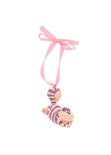 Disney Alice & Cheshire Cat Set Of 2 Multicoloured Hanging Decorations