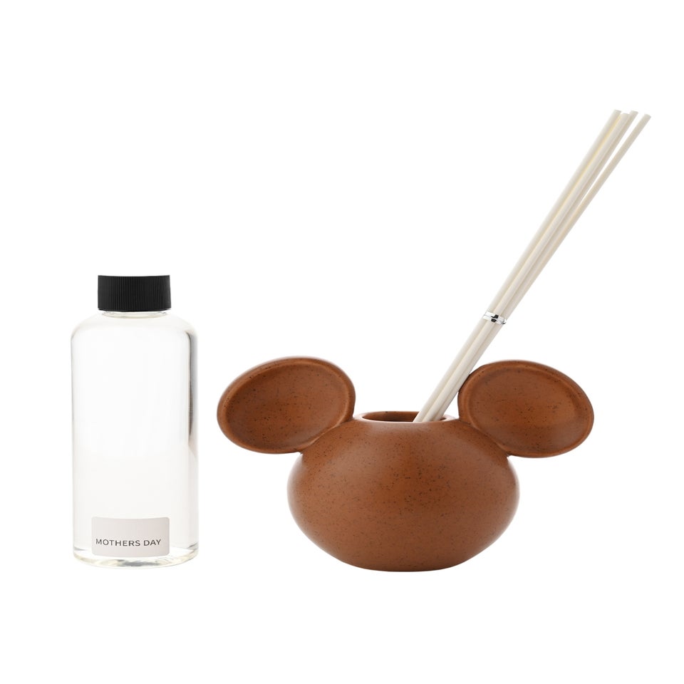 Disney Mickey Ceramic Vessel Fragranced Diffuser Terracotta