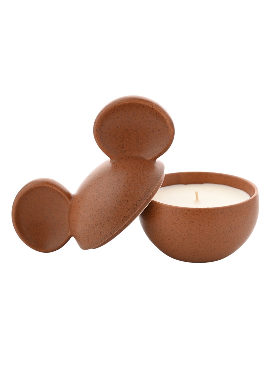 Disney Mickey Ceramic Vessel Fragranced Candle Terracotta