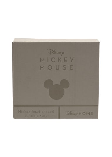 Disney Mickey Cream Head Vase Natural Speckle