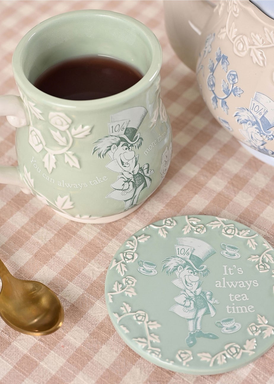 Disney Alice In Wonderland Set Of 4 Coasters