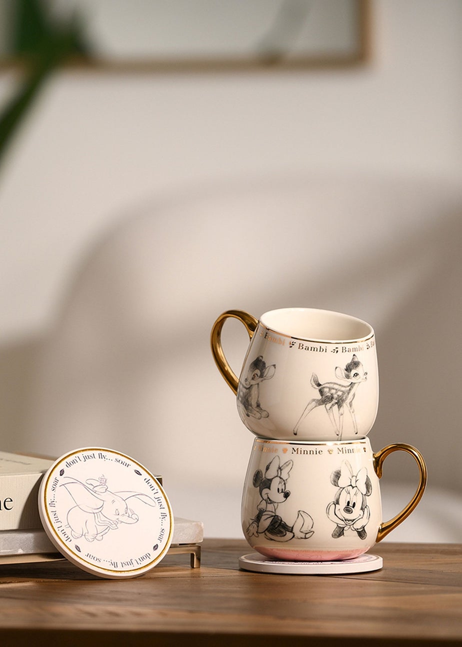 Disney Classic Collectable White Mug Bambi