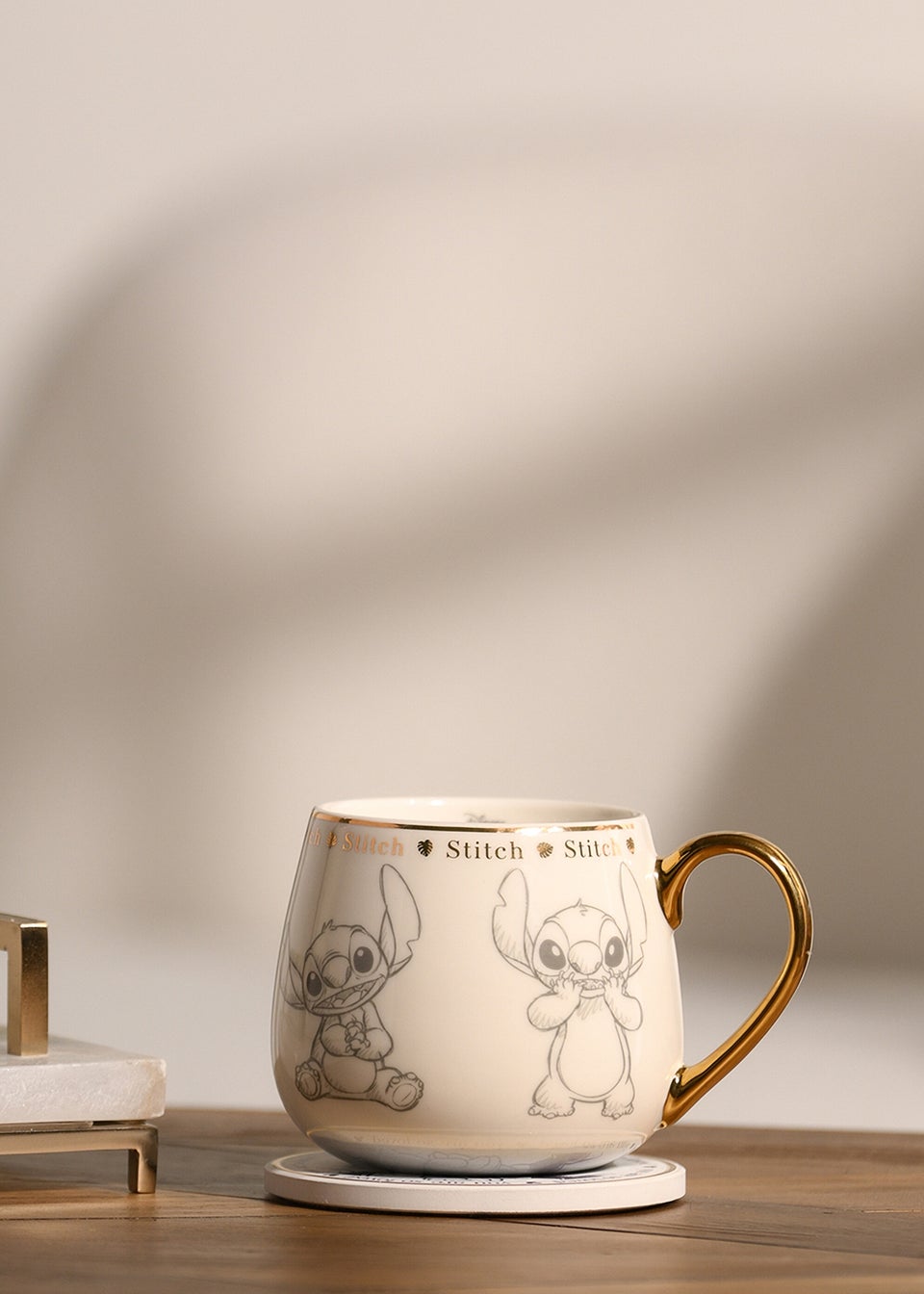 Disney Classic White Collectable Mug Stitch