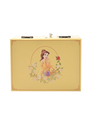 Disney Pastel Princess Yellow Musical Jewellery Box Belle