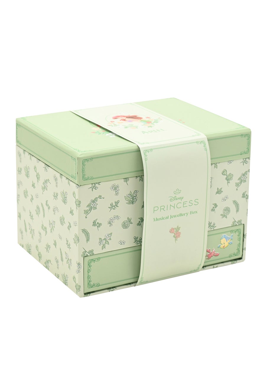 Disney Pastel Princess Green Musical Jewellery Box Ariel