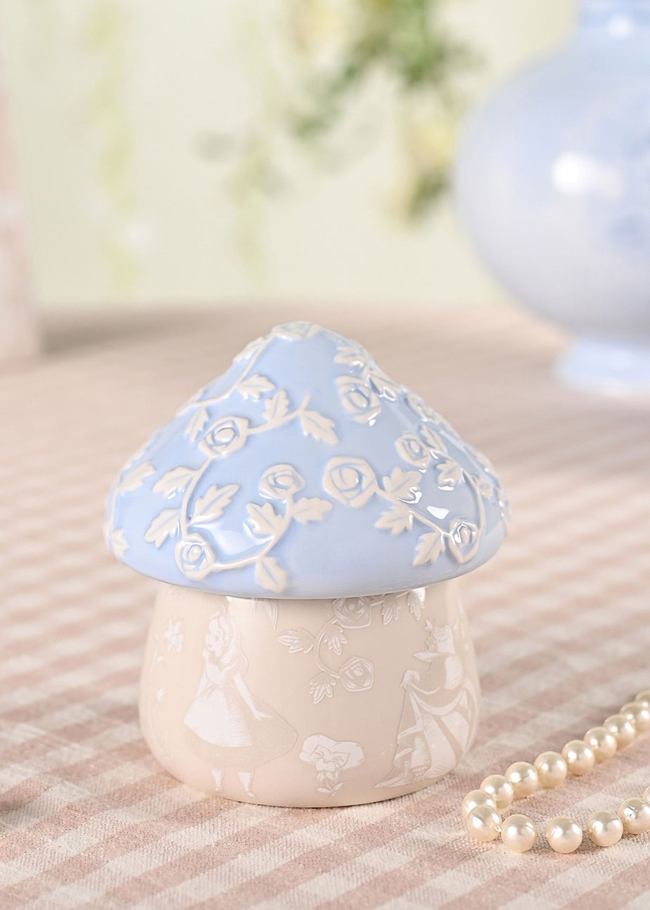 Disney Alice In Wonderland Mushroom Trinket Box